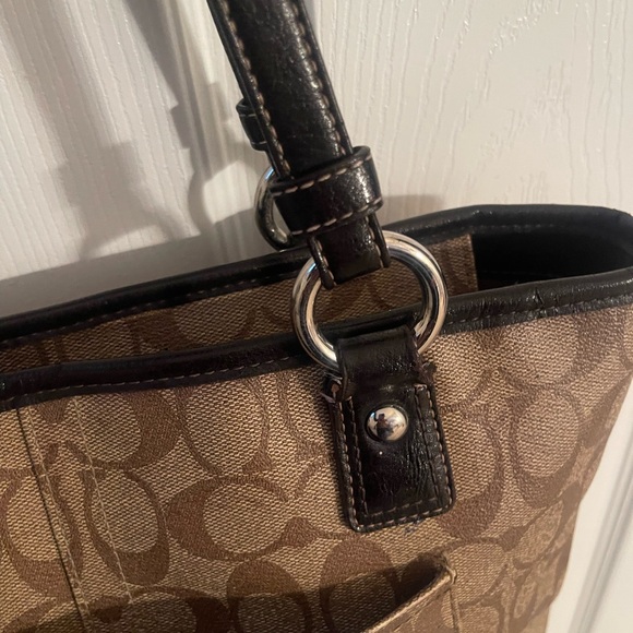 Coach Brown Tote Bag - Picture 3 of 14